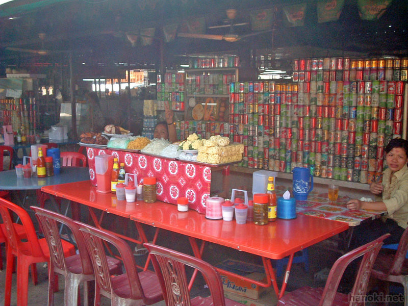 バッタンバン：プサーナ
タグ: 2005 バッタンバン州 食堂 市場